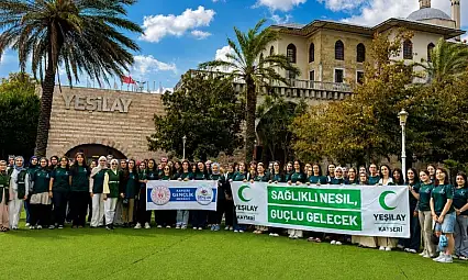 Kayseri Genç Yeşilay ekibi İstanbul'da buluştu
