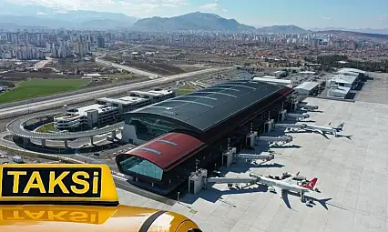 Kayseri Havalimanı'ndaki saldırı iddialarına taksicilerden yanıt geldi!