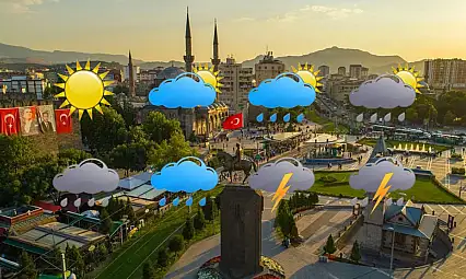 Kayseri için uyarı geldi: 4 gün boyunca yağış var!