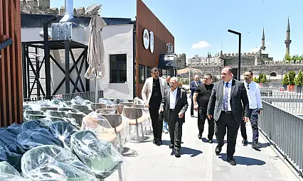 'Kayseri Kalesi'ne yeni lezzet durağı! Başkandan açılış müjdesi