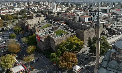 Kayseri Kalesi'nin içinde çalışmalar başladı! Bakın ne yapılıyor?