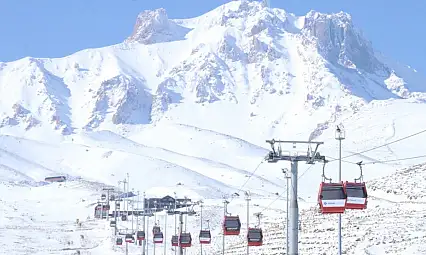 Kayseri'nin beyaz cennetinde sezon öncesi dikkat çeken toplantı