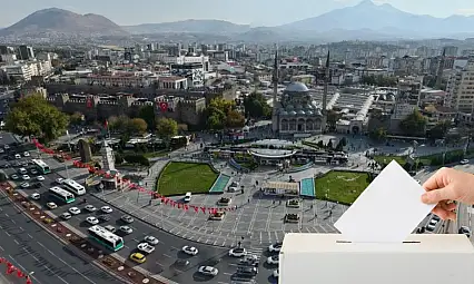 Kayseri'nin dört ilçesinde sandıklar kuruldu! Seçim yapılacak