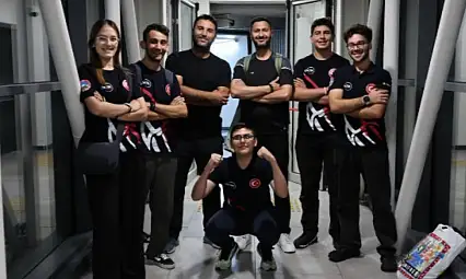 Kayseri'nin gençleri tarih yazdı! GÖKTİM KartalAir'den dünya birinciliği