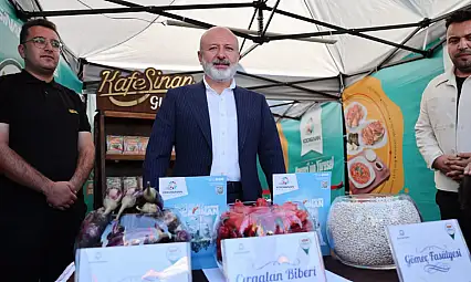Kayseri'nin mutfak mirası Kocasinan standında: Üç yerel ürün öne çıktı
