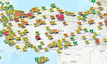 Kayseri'nin o bölgesi alarm veriyor! Değerler neredeyse 3 katına çıktı