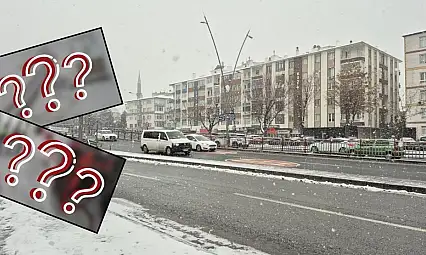 Kayseri'nin o bölgesinde kar yağışı başladı!