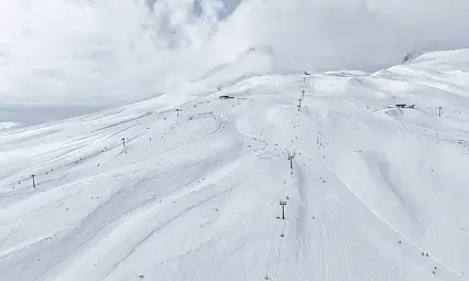 Kayseri'nin o ilçesi Erciyes'e rakip oldu! Kar kalınlığı 147 santimetreye yükseldi