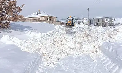 Kayseri'nin o ilçesinde Başkan'dan kar açıklaması!