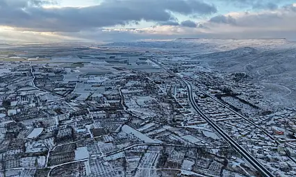 Kayseri'nin o ilçesinden havalı fotoğraflar