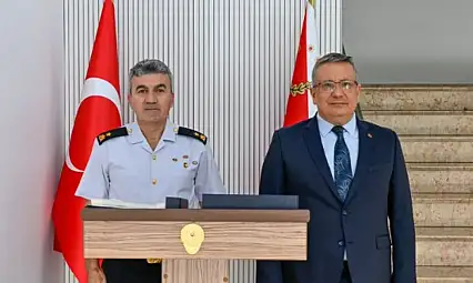 Kayseri'nin yeni Emniyet Müdürü Ergen'e ilk ziyaret Jandarma Komutanı'ndan