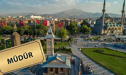 Kayseri'nin yeni müdürü asaleten atandı!
