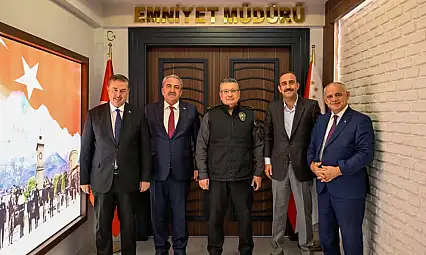 Kayseri'nin yeni müdürüne başkanlardan  ziyaret