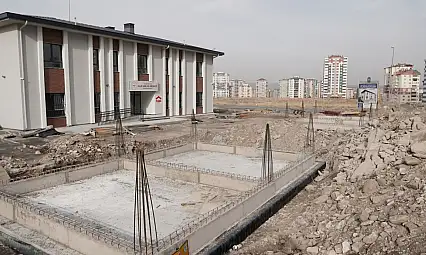 Kayseri'nin yeni sağlık merkezinde sona doğru!