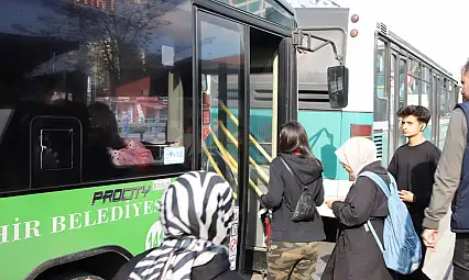 Kayseri'nin yoğun mahallelerinde otobüs güzergahları yenilendi