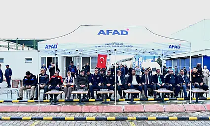 Kayseri OSB'de kimyasal kaza tatbikatı: Kurumlar bir araya geldi