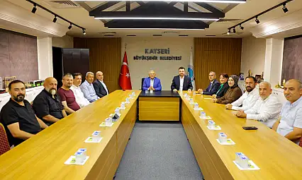 Kayseri protokolü Büyükkılıç'ta buluştu! Masada şehir gündemi vardı
