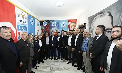 Kayseri protokolü Dadaloğlu Derneği'nde bir araya geldi
