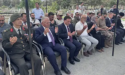 Kayseri protokolü şehit Kübra Doğanay'ı andı
