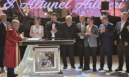 Kayseri protokolü tam kadro düğünde buluştu!