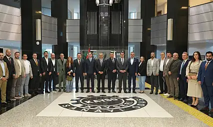 Kayseri Sanayi Odası'nda Erbil heyetiyle buluşma