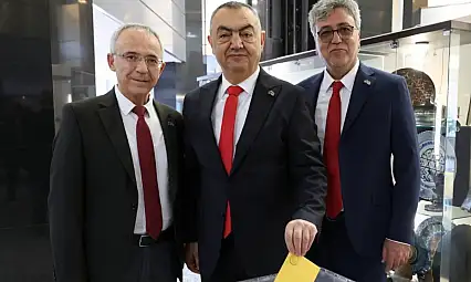 Kayseri Sanayi Odası'nın tek adayı oyunu kullandı