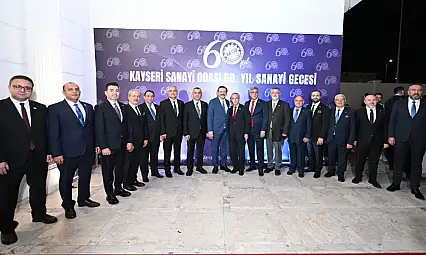 Kayseri sanayisinin gurur gecesi: KAYSO'da 60. yıl heyecanı ve ödül töreni!