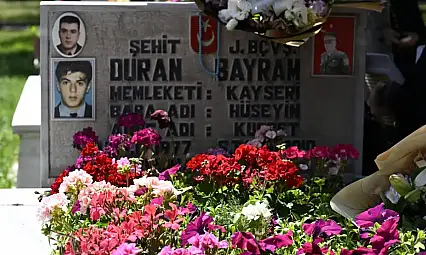 Kayseri Şehit Jandarma Duran Bayram'a dualar okudu