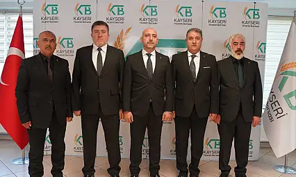 Kayseri Ticaret Borsası'nda seçim sonrası görev dağılımı belli oldu