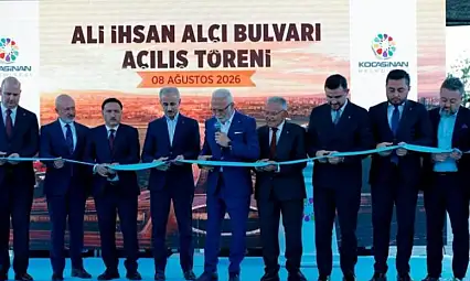 Kayseri trafiğine nefes aldıracak bulvar açıldı