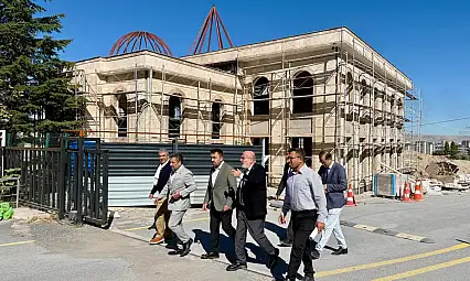 Kayseri Üniversitesi yanında yükseliyor! Projede çalışmalar hız kesmiyor