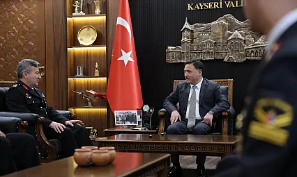 Kayseri Valiliği'nde anlamlı buluşma: 187 yıllık gurur