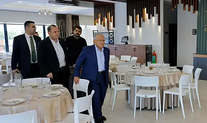 Kayseri'ye 200 kişilik yeni kahvaltı ve organizasyon evi