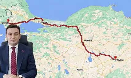 Kayseri'ye bin kilometre ötede! Sınırdaki Kaymakam Kayserili çıktı