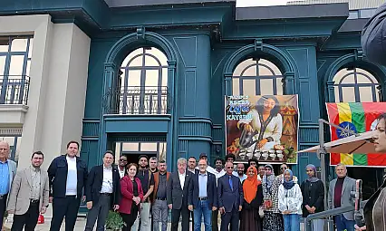 Kayseri'ye kahve için geldi! Bakın ne dedi?