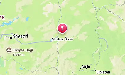 Kayseri yine sallandı! Gece saatlerinde art arda depremler