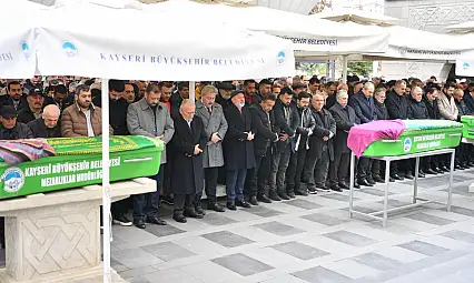 Kayserili Başkanlar Tekinsoy'u acı gününde yalnız bırakmadı