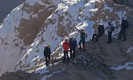 Kayserili dağcılar zoru başardı! İşte o zirve