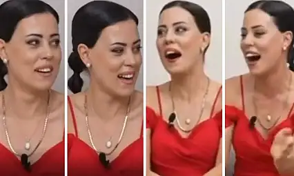 Kayserili diyetisyen Show TV'deki kahkahalarını böyle paylaştı
