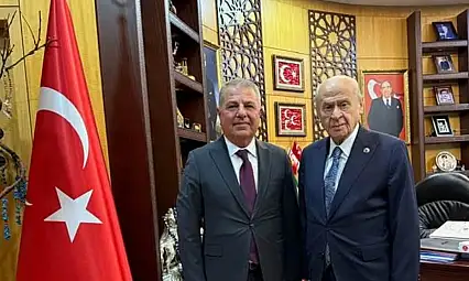 Kayserili eski vekilden Bahçeli'ye ziyaret!