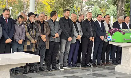 Kayserili gazetecinin annesi son yolculuğuna uğurlandı!
