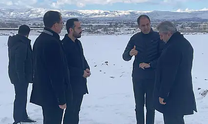 Kayserili Genel Müdür sessiz sedasız Kayseri'ye geldi! Yeni hastanenin yapılacağı alanı inceledi