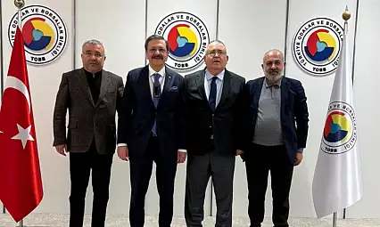 Kayserili iş adamlarından Ankara'da dikkat çeken ziyaret