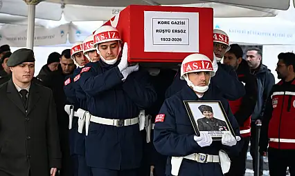 Kayserili Kore Gazisi toprağa verildi