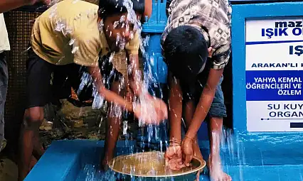 Kayserili 90 öğrencinin iyiliği Arakan'a ulaştı
