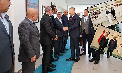 Kayserili Vali'nin veda ziyaretleri başladı! Bakın kimlerle bir araya geldi?