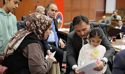 Kayserililer anlattı, Vali Çiçek dinledi