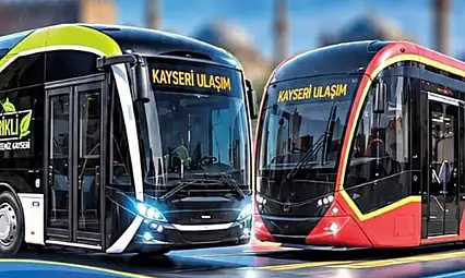 Kayserililer dikkat! Otobüs ve tramvay saatleri değişecek