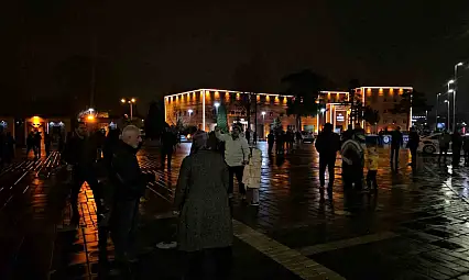 Kayserililer yeni yılı böyle karşıladı!