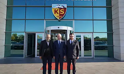 Kayserispor'a maç öncesi AK Parti ziyareti